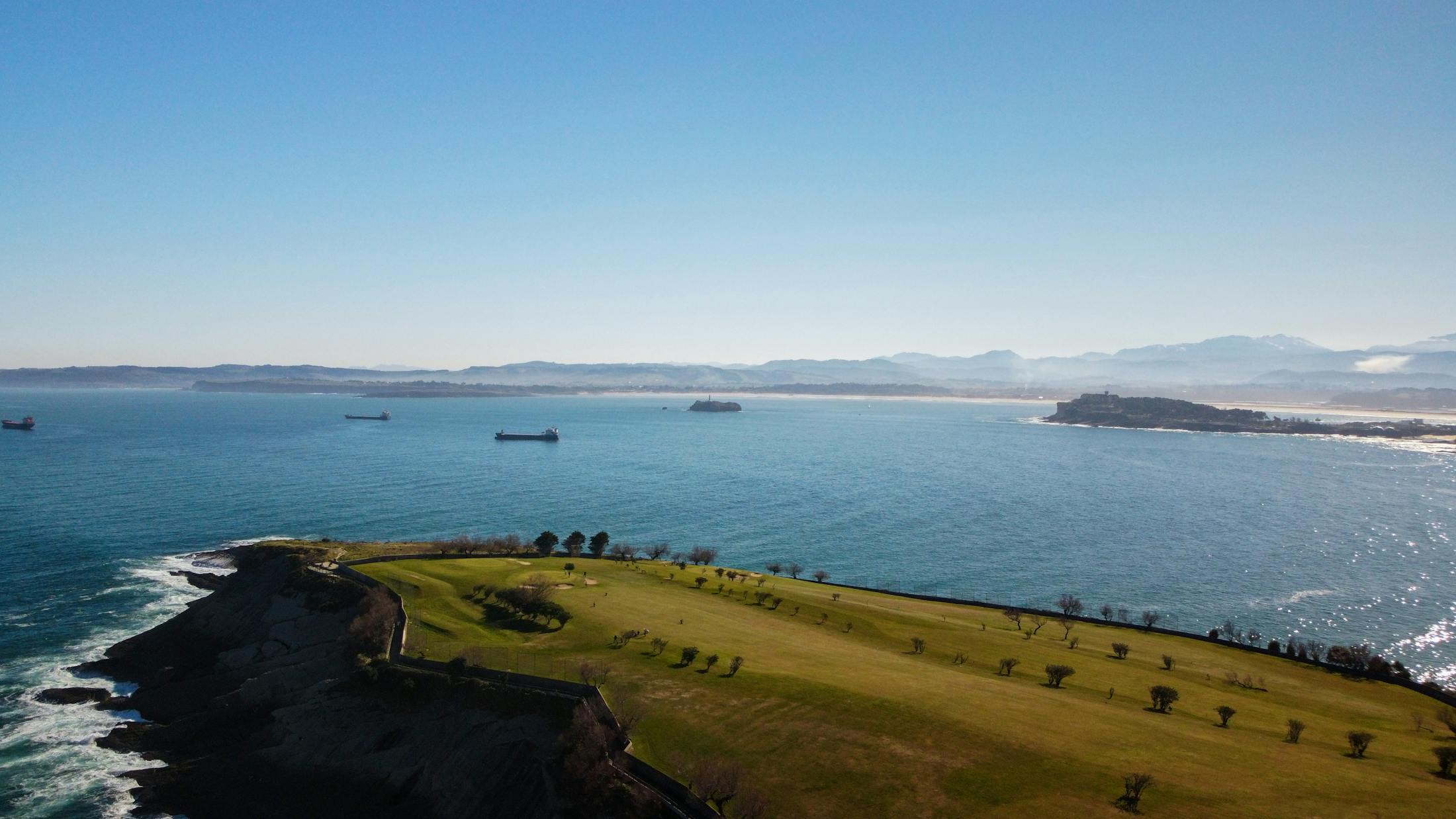 Vista de la Bahía de Santander